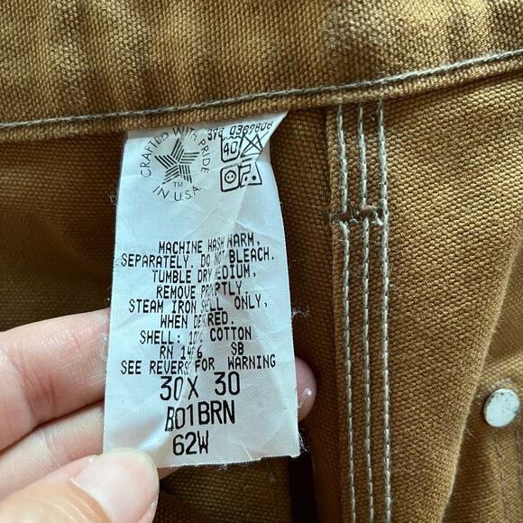 Carhartt Men's Tan Chino Pants - Picture 4 of 10